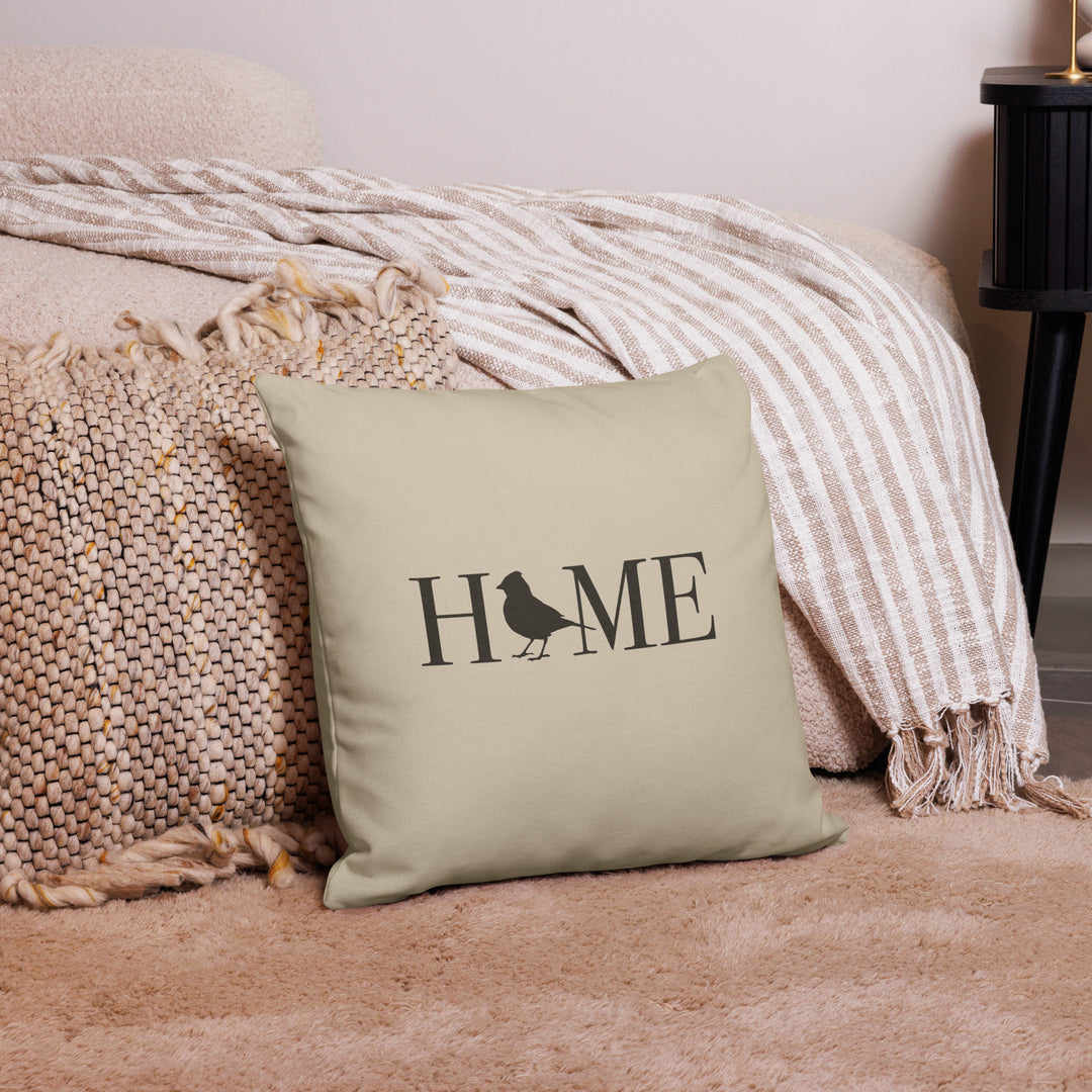 Home Sweet Nest - Reversible Premium Pillow