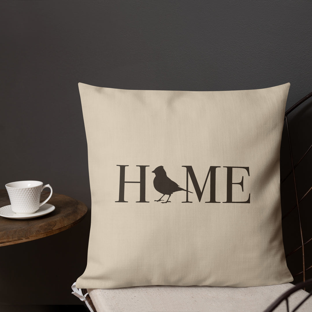 Home Sweet Nest - Reversible Premium Pillow