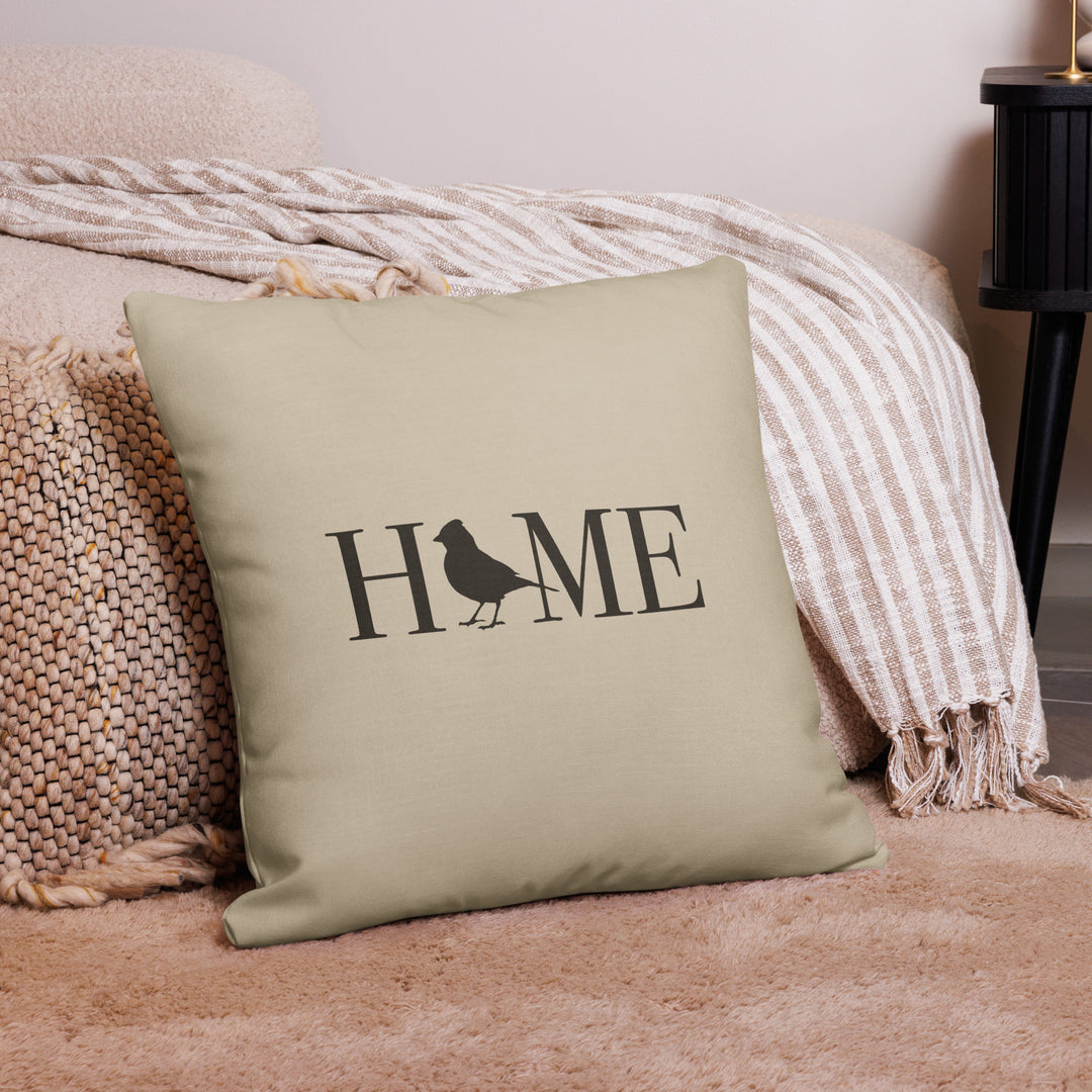 Home Sweet Nest - Reversible Premium Pillow