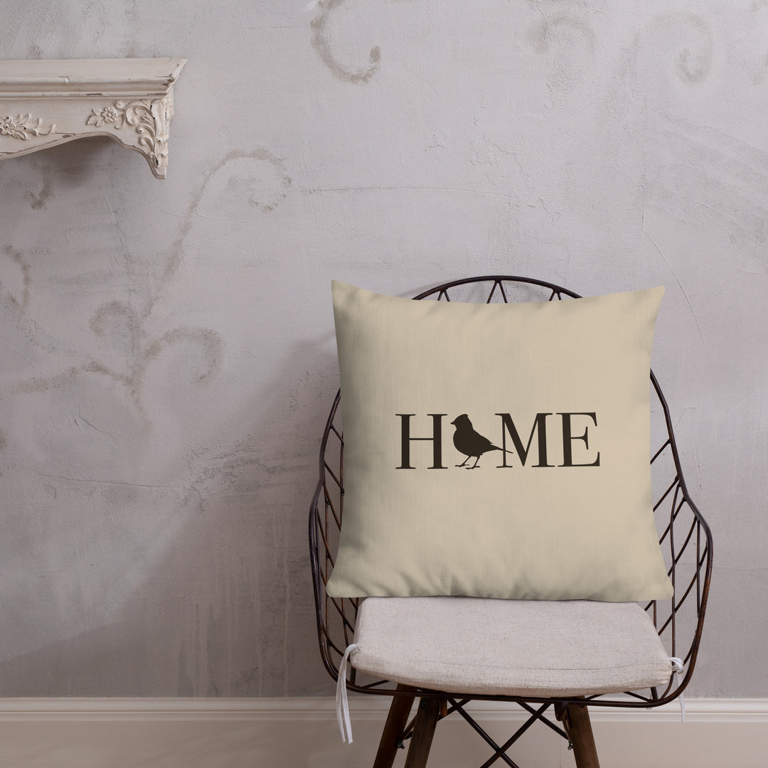 Home Sweet Nest - Reversible Premium Pillow