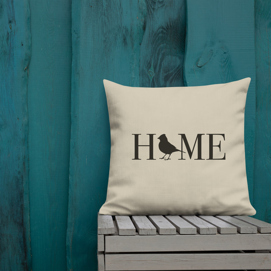 Home Sweet Nest - Reversible Premium Pillow