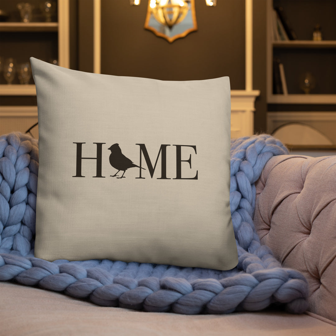 Home Sweet Nest - Reversible Premium Pillow