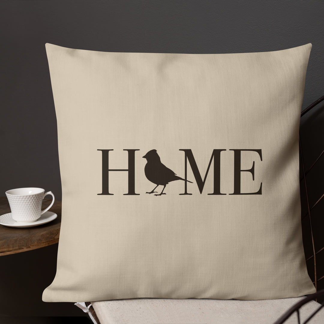 Home Sweet Nest - Reversible Premium Pillow