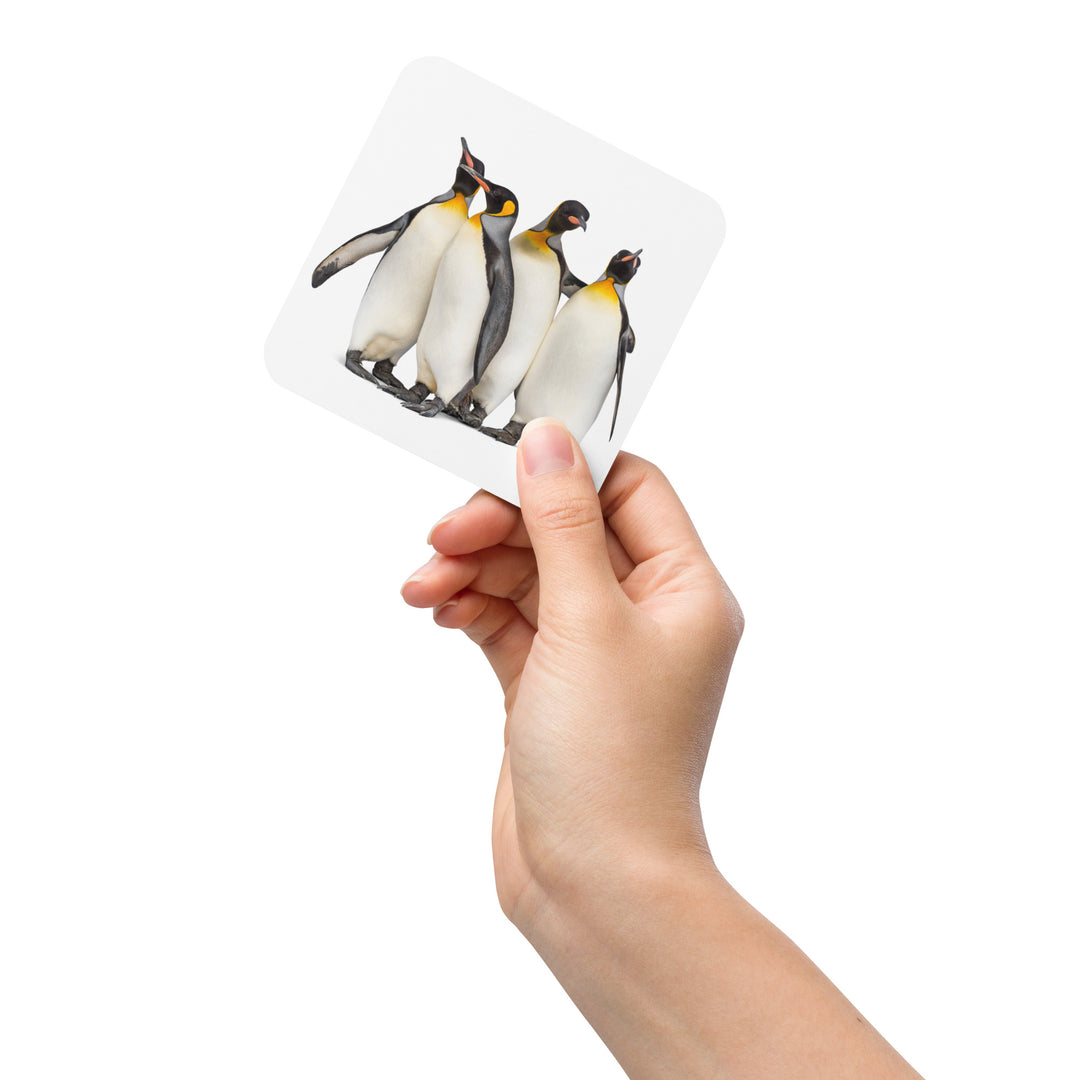 Emperor Penguins in Studio Coaster Series - Gathering of 16 Friends