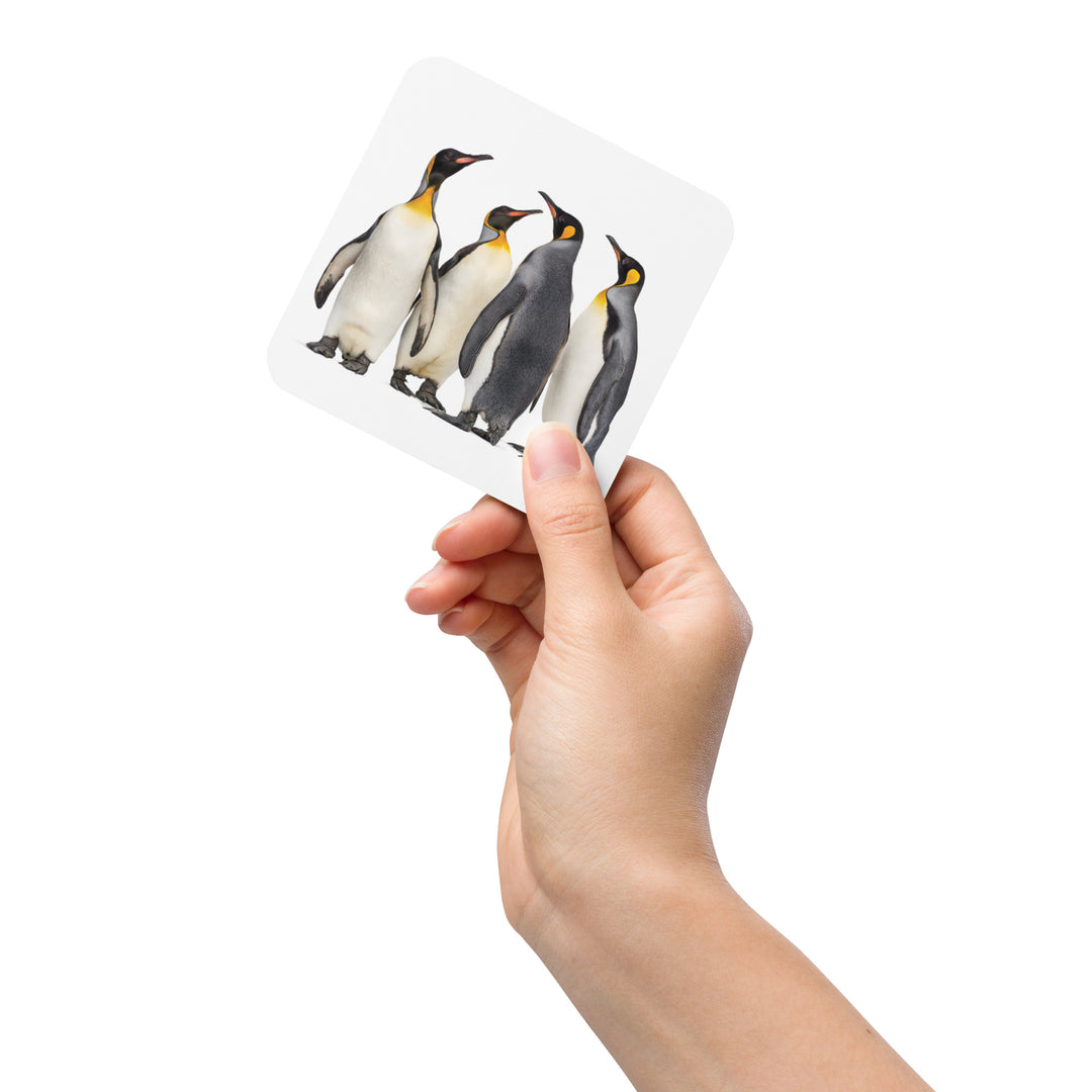 Emperor Penguins in Studio Coaster Series - Gathering of 16 Friends