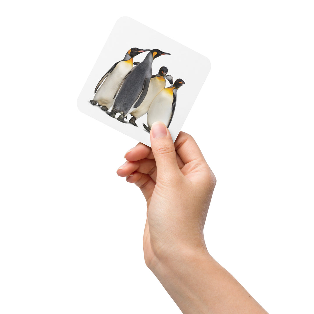 Emperor Penguins in Studio Coaster Series - Gathering of 16 Friends