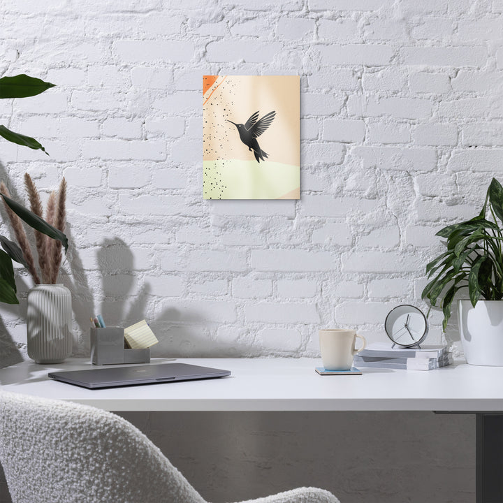 Ethereal Flight – Hummingbird Metal Wall Art