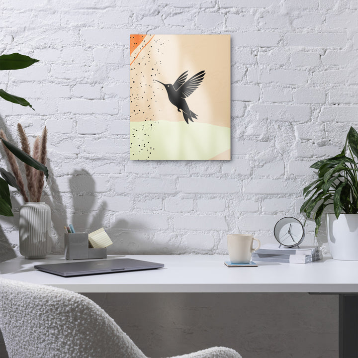 Ethereal Flight – Hummingbird Metal Wall Art