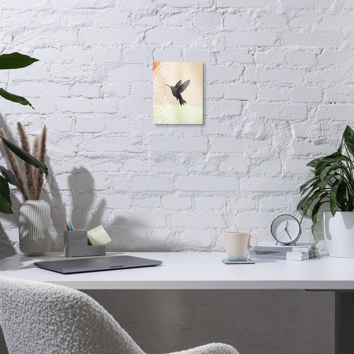 Ethereal Flight – Hummingbird Metal Wall Art