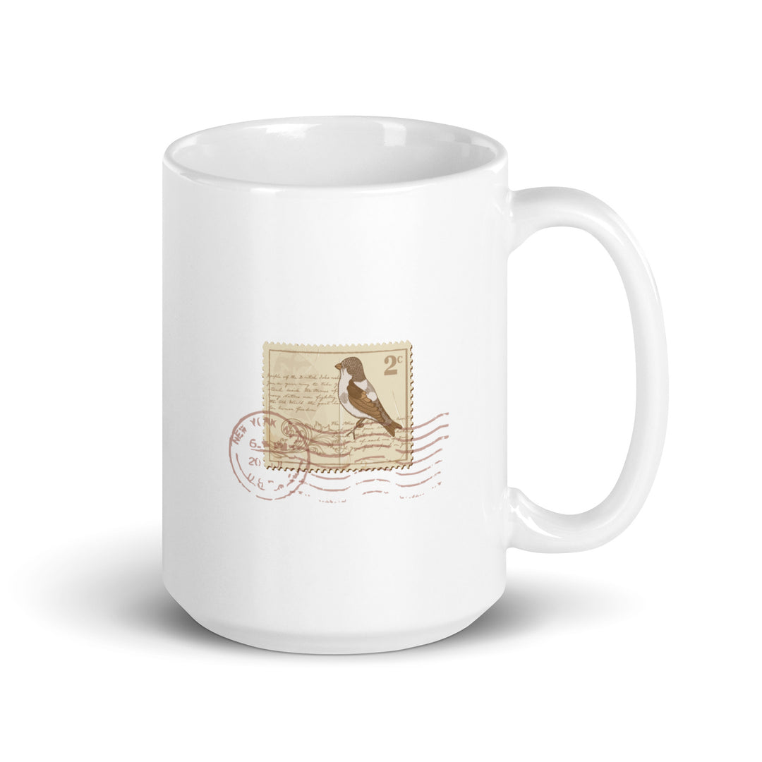 Parrot & Sparrow Stamps to NYC Mugs - Birds in Postage Collection